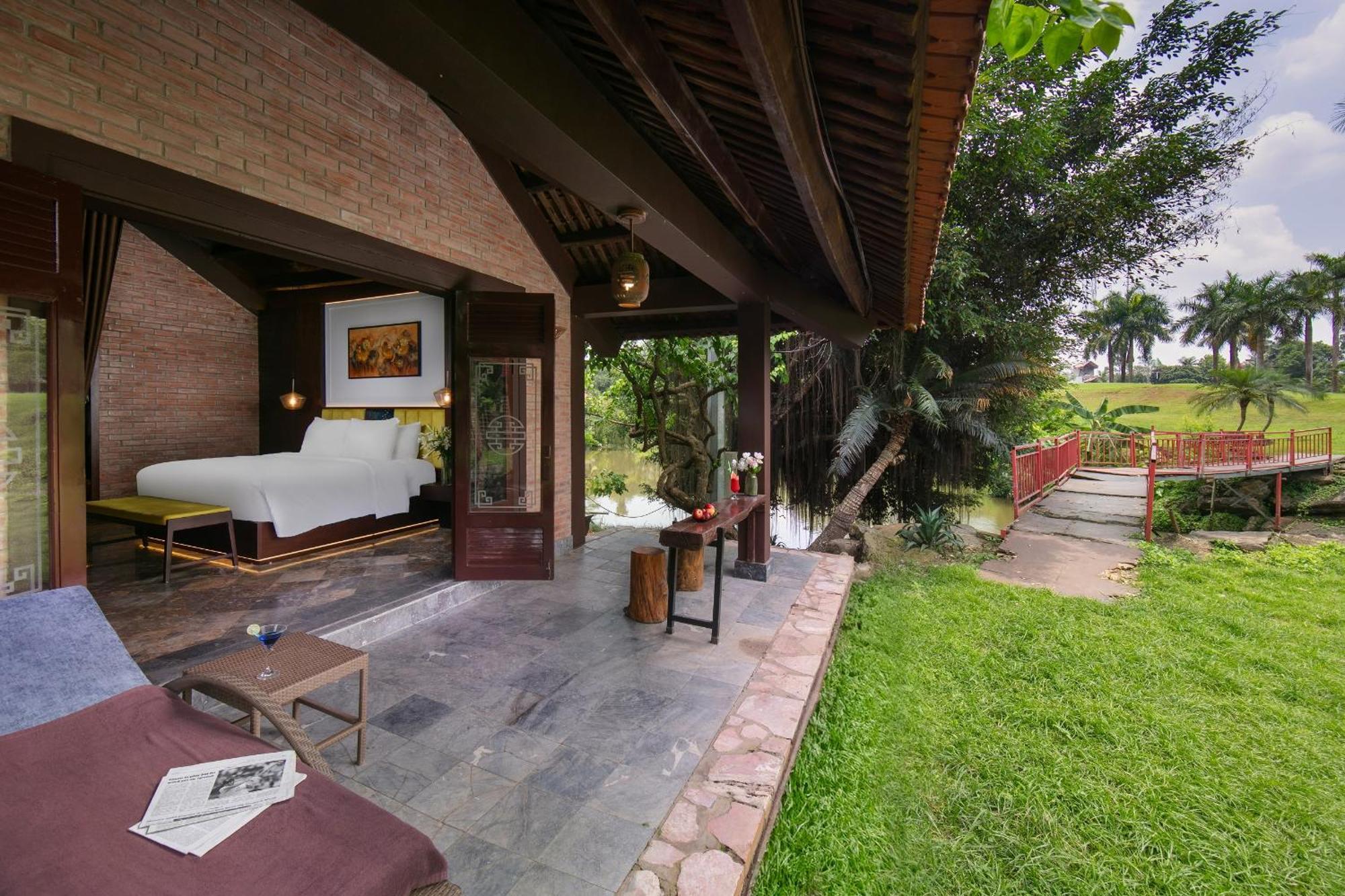 Asean Resort - Shiki Onsen & Spa Hanoi Bagian luar foto